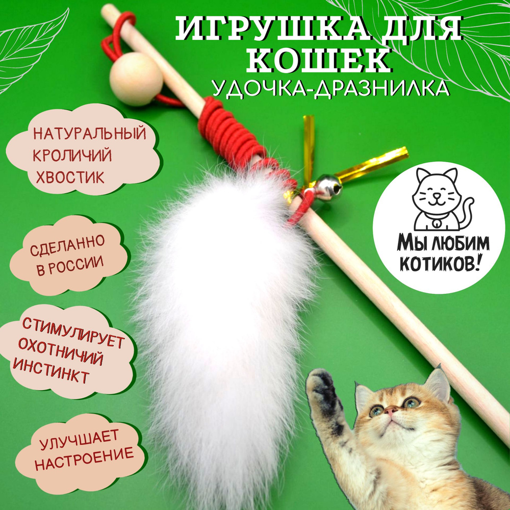 stimulyatsiya ohotnichih instinktov u koshek s pomoschyu igrushek